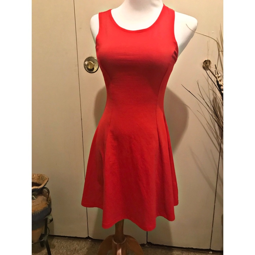 Red dress